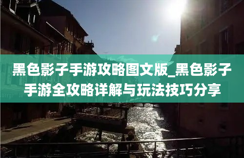 黑色影子手游攻略图文版_黑色影子手游全攻略详解与玩法技巧分享