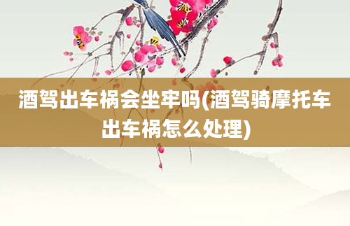 酒驾出车祸会坐牢吗(酒驾骑摩托车出车祸怎么处理)